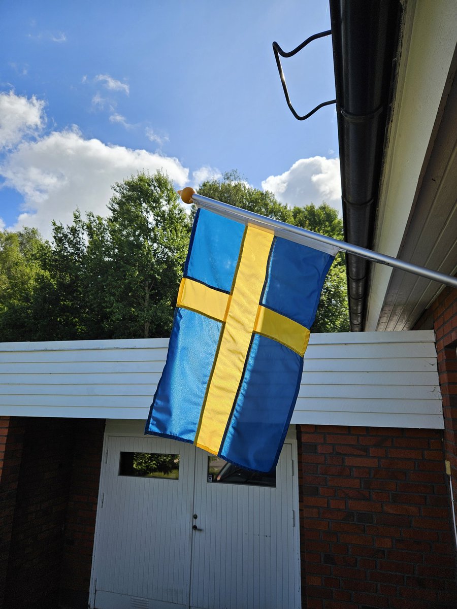 Idag flaggar vi för vårt barnbarn Tyler som fyller 3 år!!! #GrattisTKF!!