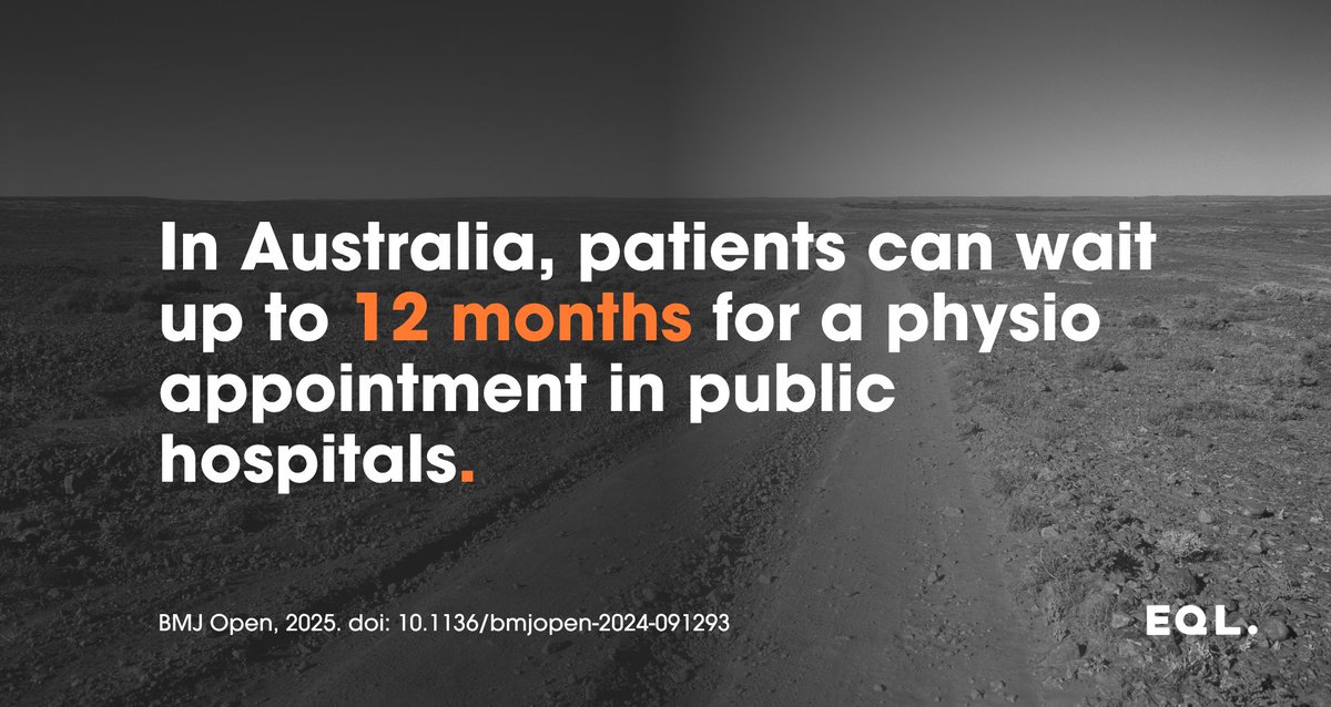EQL (@eql_ai) on Twitter photo 🇦🇺 One of Australia’s biggest challenges in MSD care? Distance.
In remote and rural areas, delays to physio mean longer recovery, more time off work, and higher risk of chronic pain.
Digital tools can close that gap – and we’re working with partners to make it happen 🇦🇺 One of Australia’s biggest challenges in MSD care? Distance.
In remote and rural areas, delays to physio mean longer recovery, more time off work, and higher risk of chronic pain.
Digital tools can close that gap – and we’re working with partners to make it happen