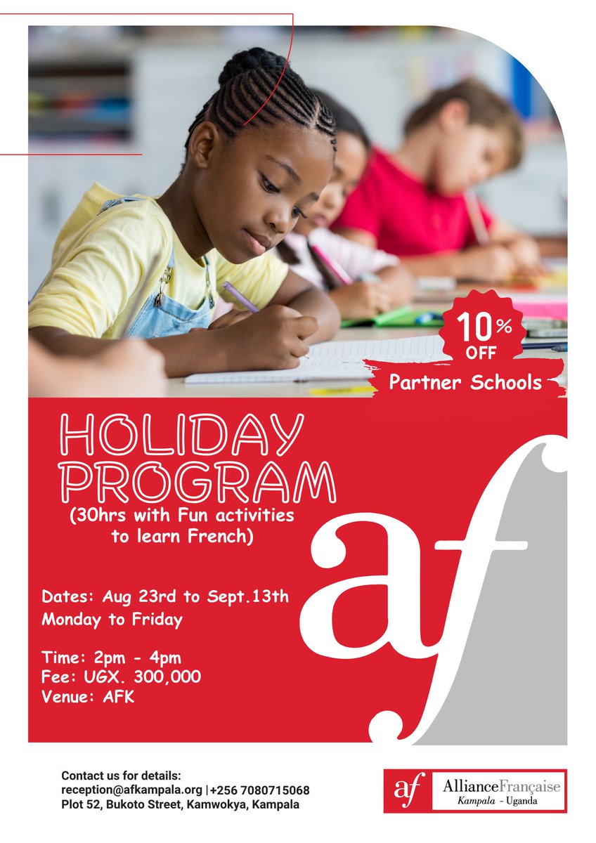 📷French Holiday Classes are in back! Have you secured your child's spot for the August - September session?
Our Holiday classes come with a variety of games &amp; practical activities, just the perfect way to spend this holiday!

Register now for the session starting on August 23rd.