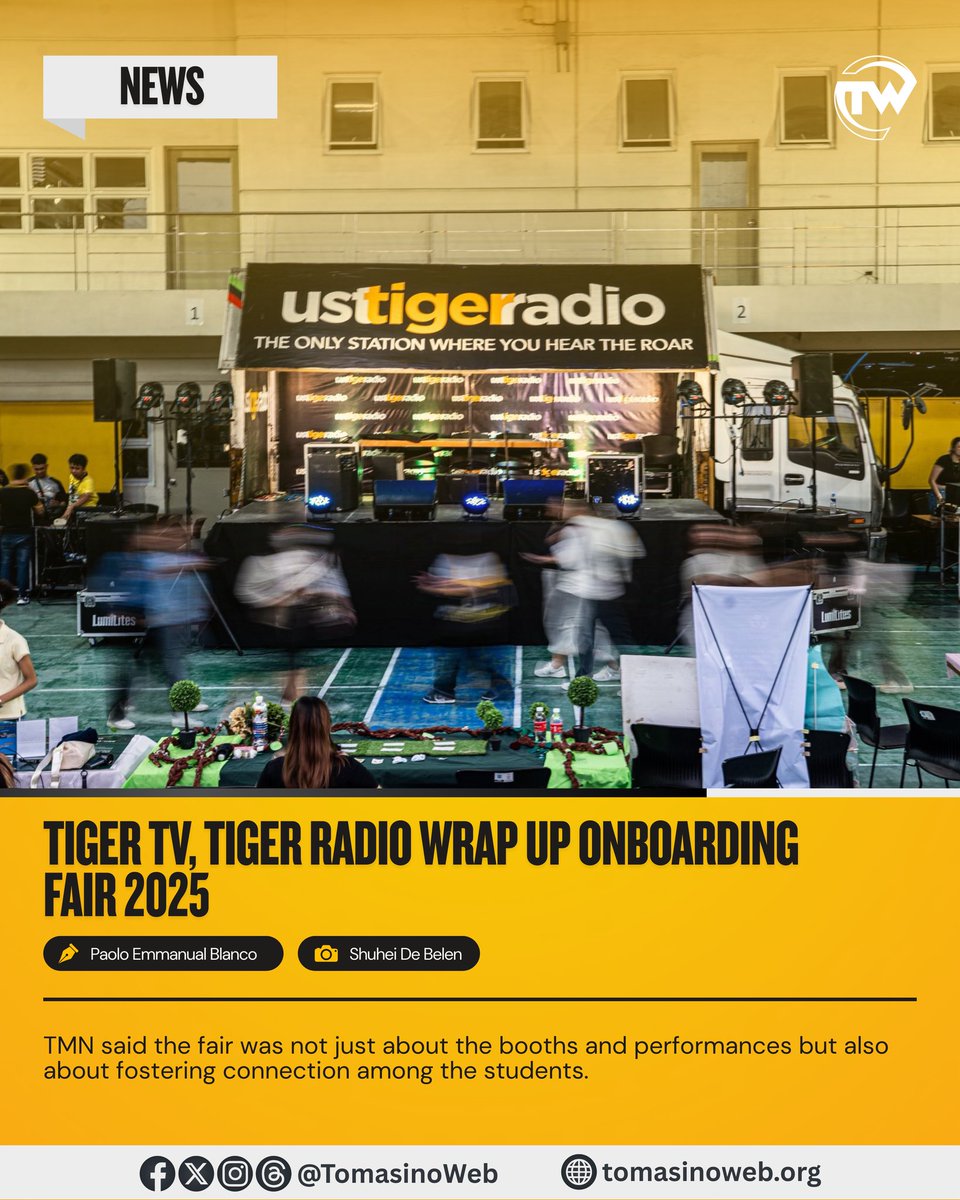 #TWNews TMN said the fair was not just about the booths and performances but also about fostering connection among the students.

READ: tomasinoweb.org/post/175497840…