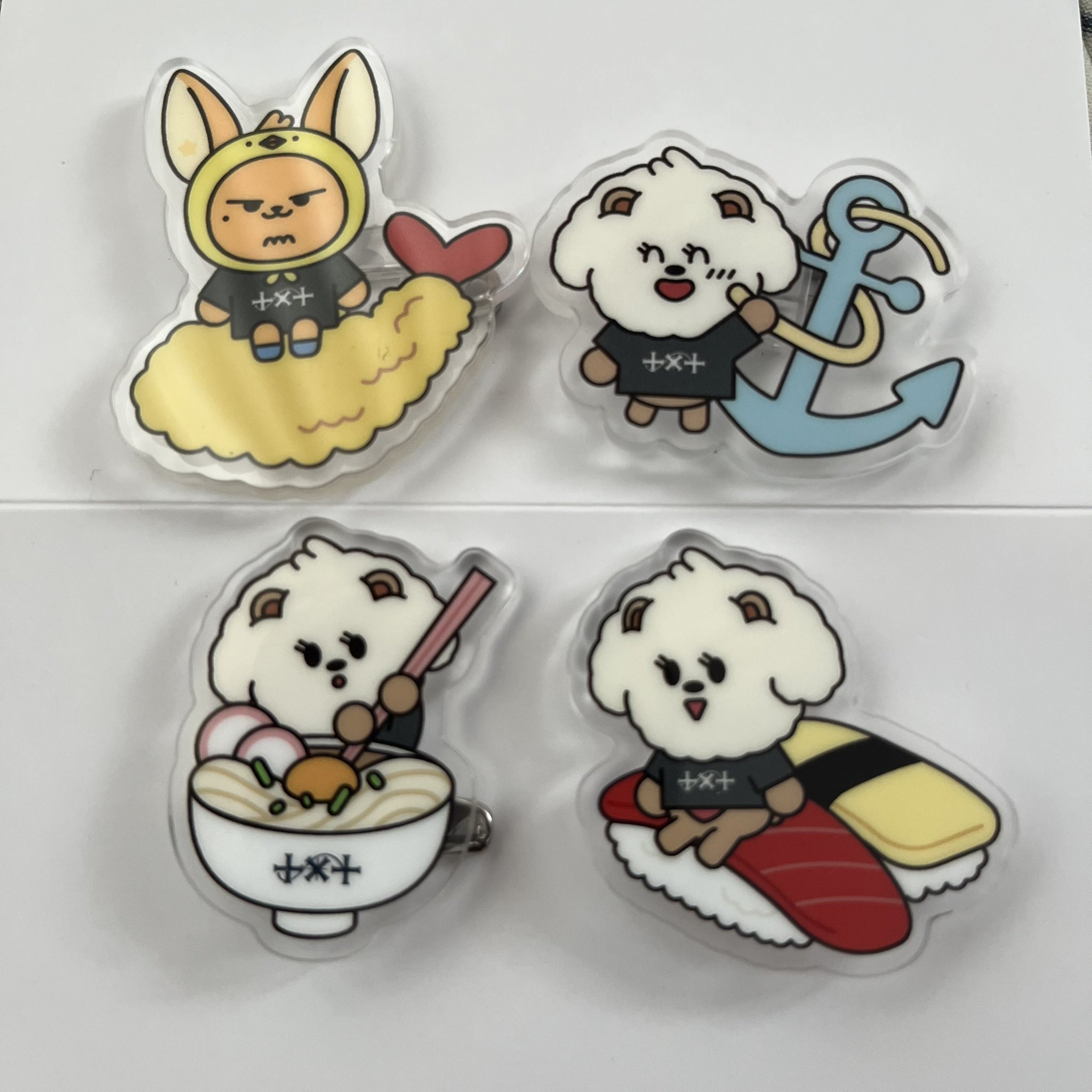 txt promise 愛知　会場特典　アクリルバッジ　ファンチュン　ヨンモン もんきち🐿 on X: 