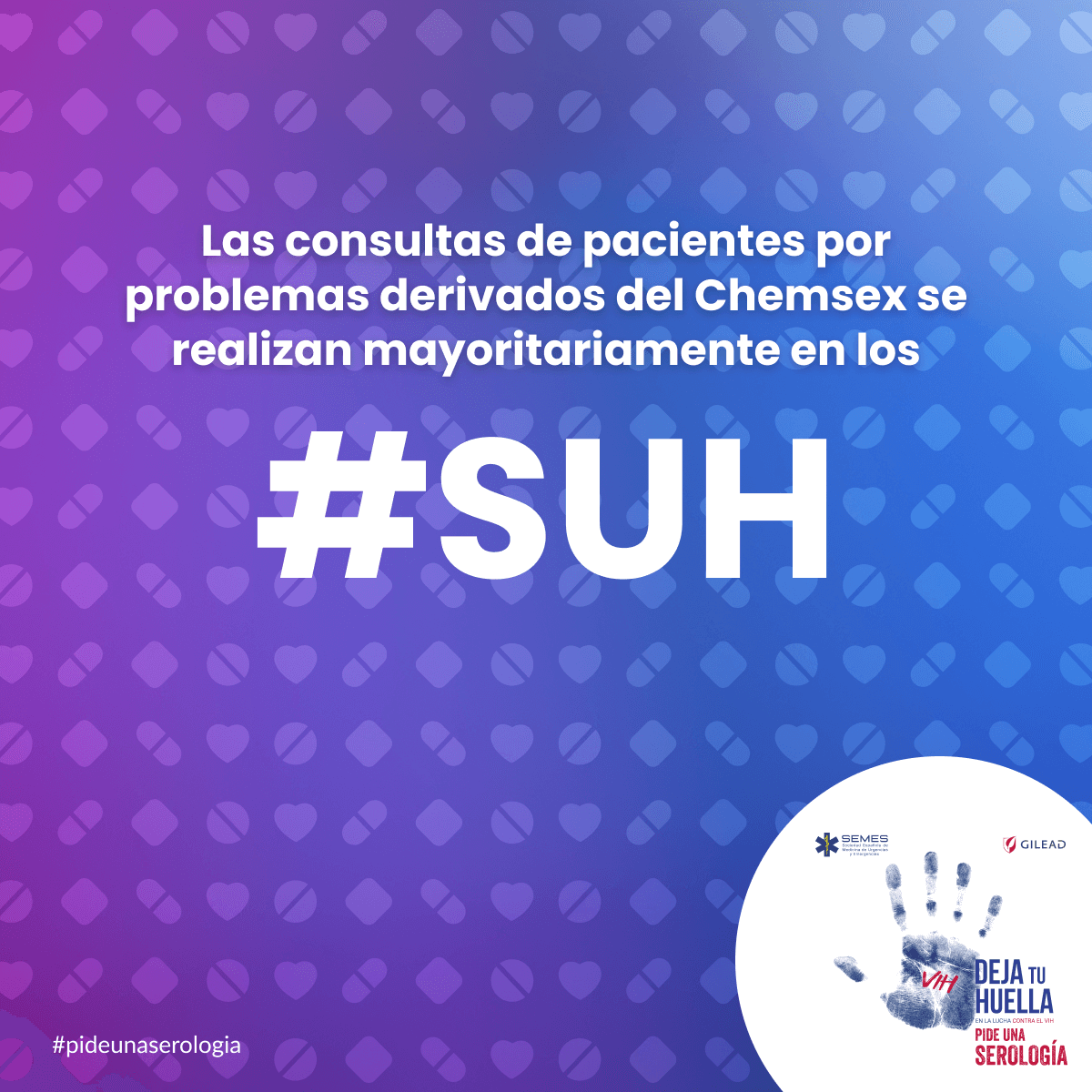SEMES (@semes_) on Twitter photo 🚨Las consultas de pacientes por problemas derivados del Chemsex se realizan mayoritariamente en los SUH y no en otros puntos de la red asistencial. Debemos estar especialmente vigilantes a este tipo de pacientes. 👉 Pide una serología ante señales compatibles. #VIH 🚨Las consultas de pacientes por problemas derivados del Chemsex se realizan mayoritariamente en los SUH y no en otros puntos de la red asistencial. Debemos estar especialmente vigilantes a este tipo de pacientes. 👉 Pide una serología ante señales compatibles. #VIH