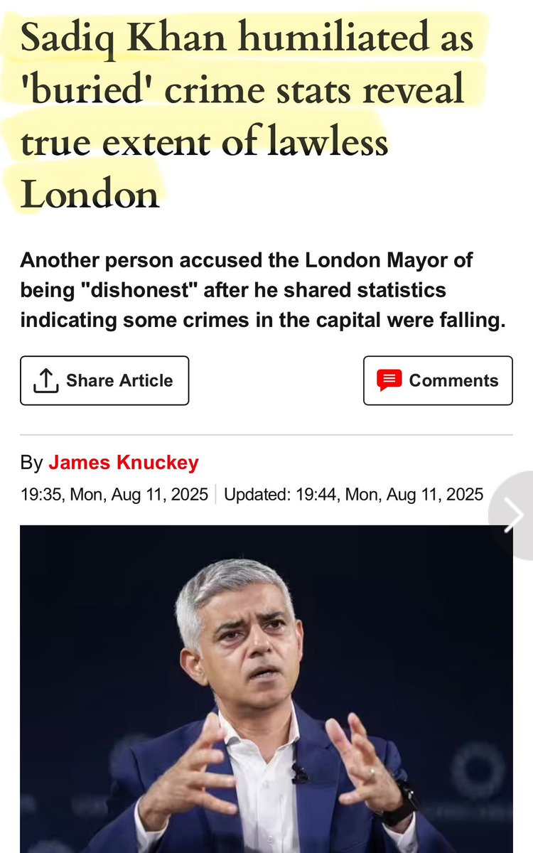 Artemisfornow's tweet image. Well that’s awkward. 

Journalists and the Mayor of London have spent the last few days gaslighting us and telling us London is safer than ever to live in….. Oops

▪️gun crime up 18%
▪️rape up 9%
▪️shoplifting up 38%
▪️Mugging theft up 12%

In ONE year 💣