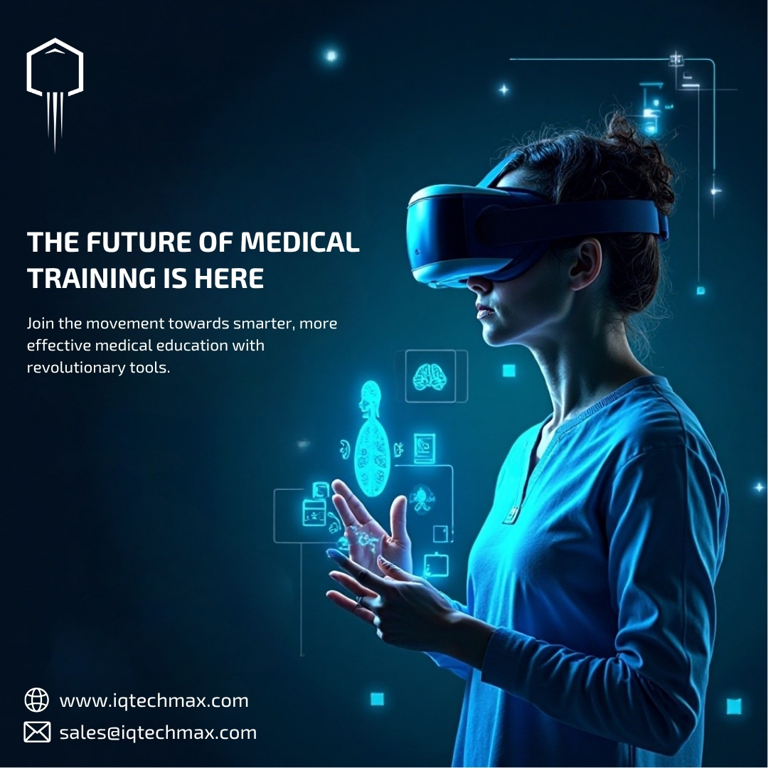 TechmaxIq's tweet image. The Future of Medical Training with VR is Here. 🚀
Empower healthcare professionals with virtual reality medical training & VR healthcare simulations to build skills, accuracy & patient care anytime, anywhere.
Book your demo: iqtechmax.com
#VRHealthcare