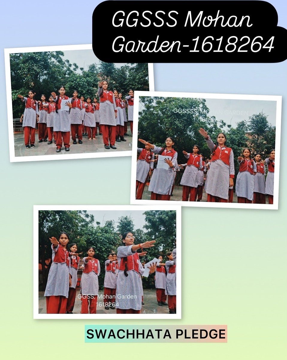 gcssmg's tweet photo. Swachhata Pledge https://t.co/MspLA7DI8K