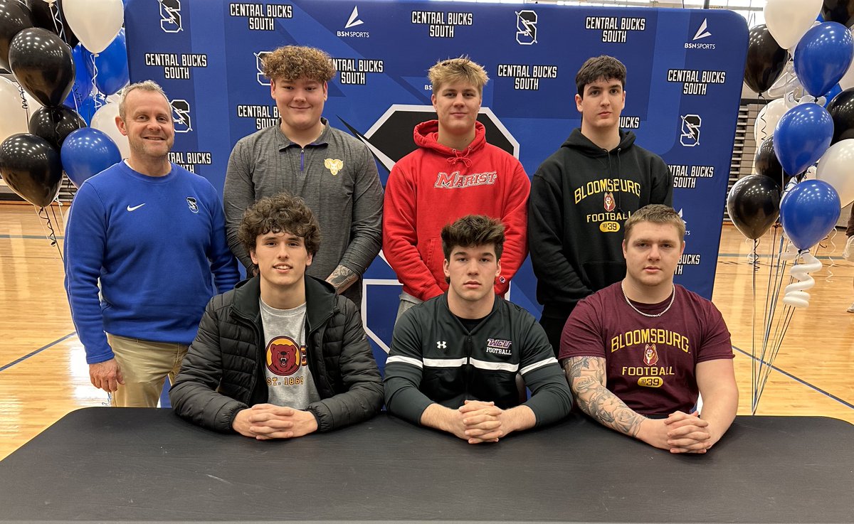 SOLsports (@solsports) on Twitter photo CB South's Danny Gies, Jim Wade, Dilon Monteiro, Nick Micewski, Eddie Bowen & Dan McCusker are playing collegiate football. <a href="/CBSouthFootball/">CB South Football</a> <a href="/CBSouthTitans/">CBSouthTitans</a> <a href="/CBSouthHS/">CB South</a>
suburbanonesports.com/college-signin… CB South's Danny Gies, Jim Wade, Dilon Monteiro, Nick Micewski, Eddie Bowen & Dan McCusker are playing collegiate football. <a href="/CBSouthFootball/">CB South Football</a> <a href="/CBSouthTitans/">CBSouthTitans</a> <a href="/CBSouthHS/">CB South</a>
suburbanonesports.com/college-signin…