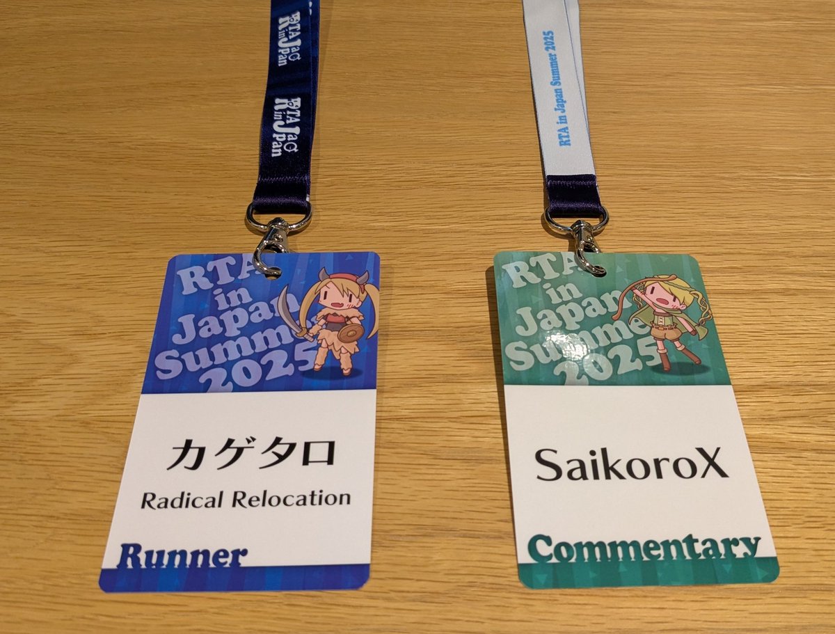 kagetar0's tweet photo. "RTA in Japan Summer 2025"
『RTA:Radical Relocation - NG Car%』無事完走できました!
解説の「SaikoroXさん / @saikorox」お疲れ様でした!🎲
ご視聴いただいた皆様、ありがとうございました!🎈
#RTAinJapan #RadicalRelocation https://t.co/wNHI9HPDJj