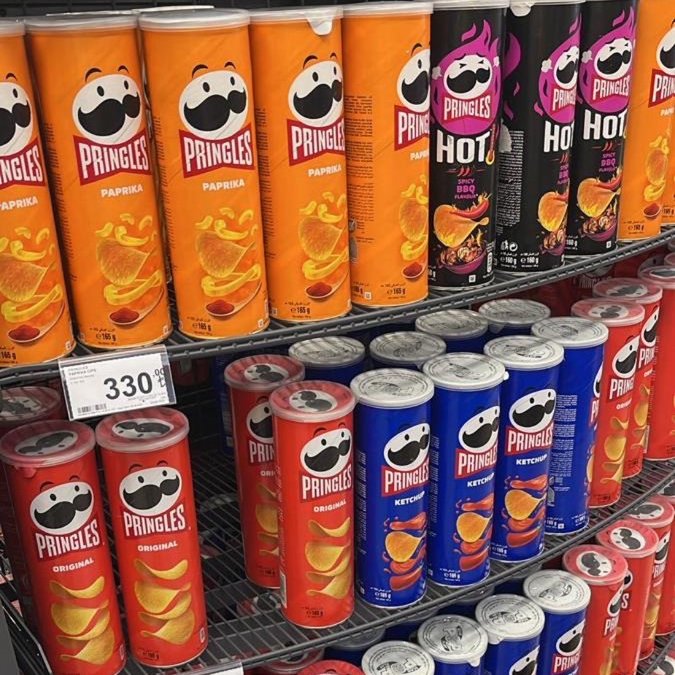 pusholder's tweet photo. Pringles, Türkiye'ye geri döndü. https://t.co/JQaoMZZazx