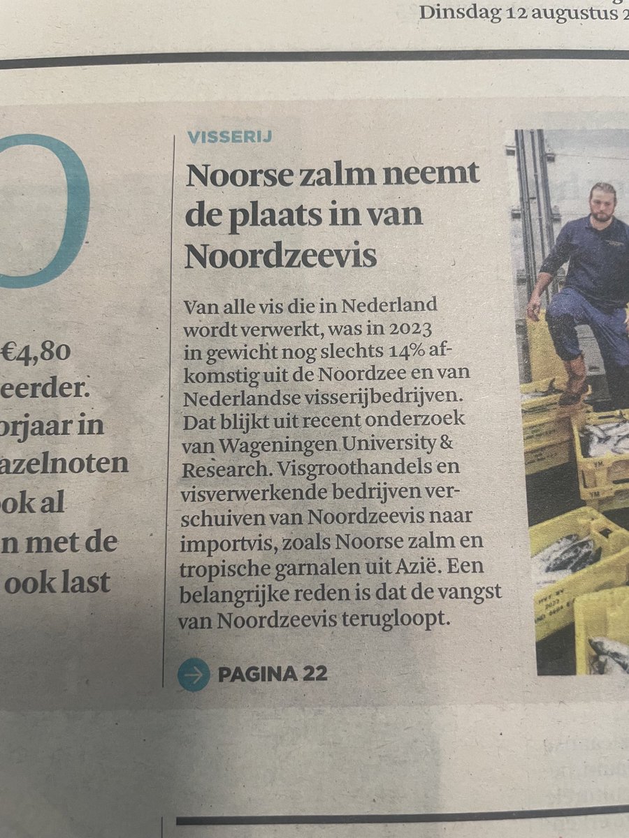 Bijna halvering van de kottervloot, groeiend woud van windparken op zee en sterke groei gesloten gebieden voor de visserij gaat ten koste van de voedselzekerheid en vangst van vis van dichtbij. Allesbehalve een duurzame oplossing!