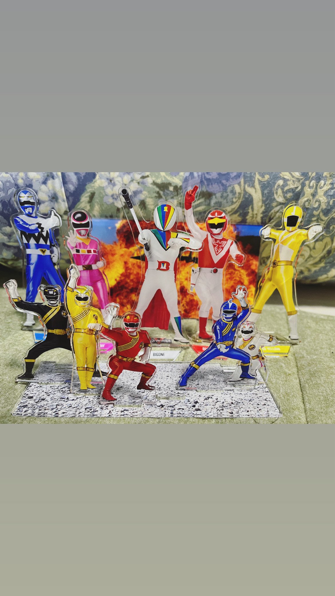 全スーパー戦隊展 百獣戦隊ガオレンジャー アクリルスタンド アクスタ 全6種 全スーパー戦隊展 百獣戦隊ガオレンジャー アクリルスタンド