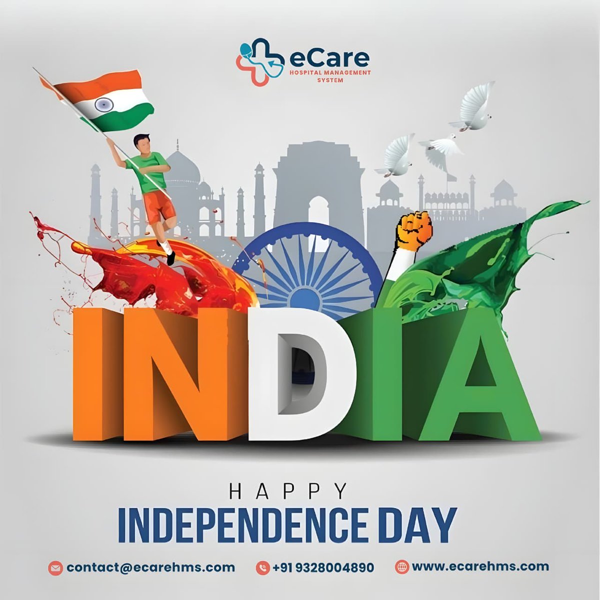 e_care_software's tweet photo. 💪 Let’s pledge to build an India that our heroes dreamed of.

@AequitasInfotec @EduTechSMS @caofficeauto 

#IndependenceDay2025 #15August2025 #ProudToBeIndian #JaiHind #VandeMataram #FreedomCelebration #IndiaAt78 #IndianPride #TricolourLove #AzadiKaAmritMahotsav #SaluteToHeroes https://t.co/M7JhAbvFCu