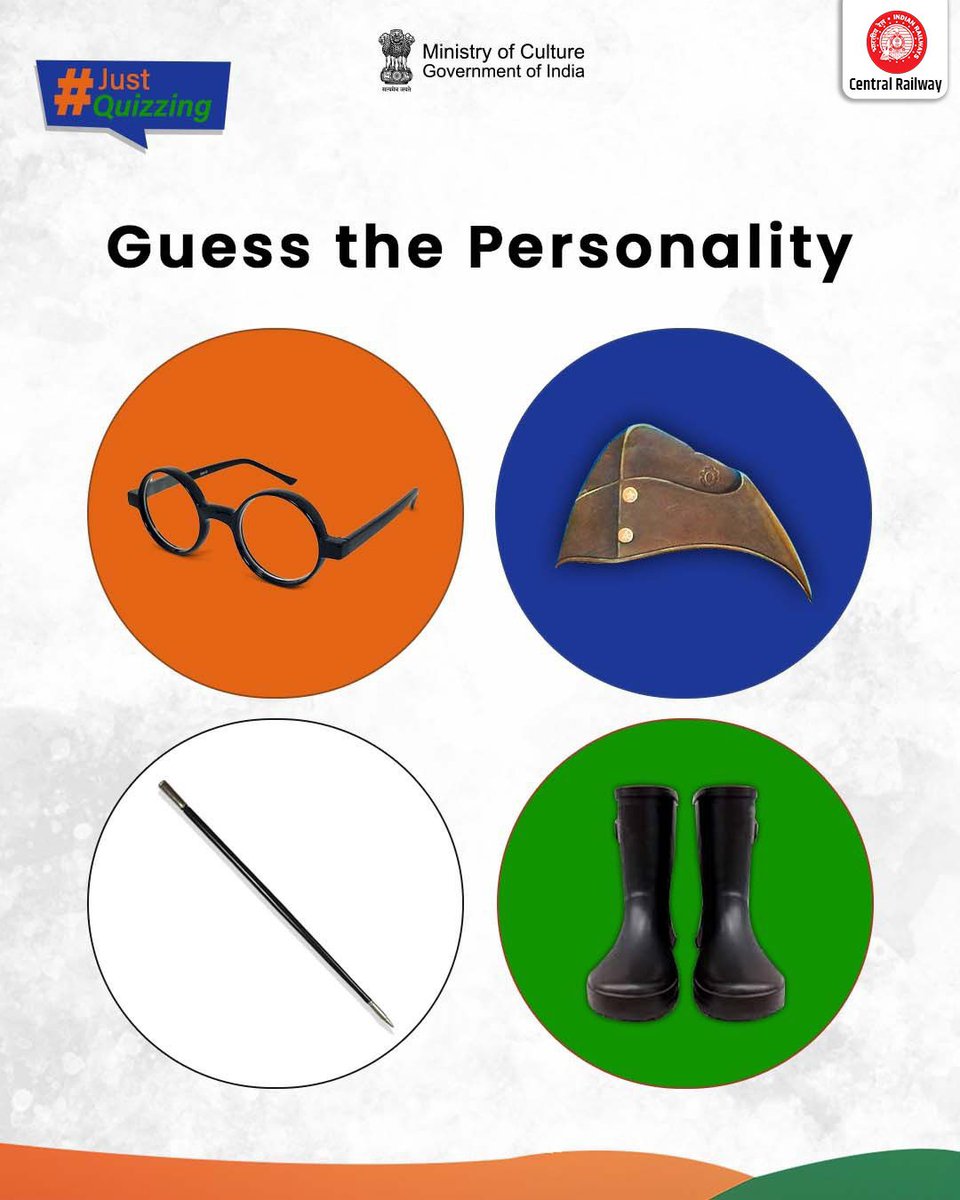 drmpune's tweet image. Do you know the great freedom fighter who founded the Azad Hind Fauj?
Drop your answer in the comments below and join in celebrating the spirit of independent India by bringing home our pride – the Tiranga.
#JustQuizzing #AzadiKiKahani #HGT2025 #HarGharTiranga