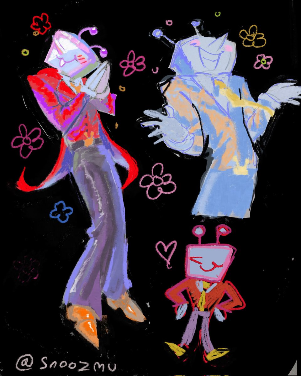 snoozmu's tweet photo. ok FINE I drew tenna....#deltarune https://t.co/vd7SfTjh7m