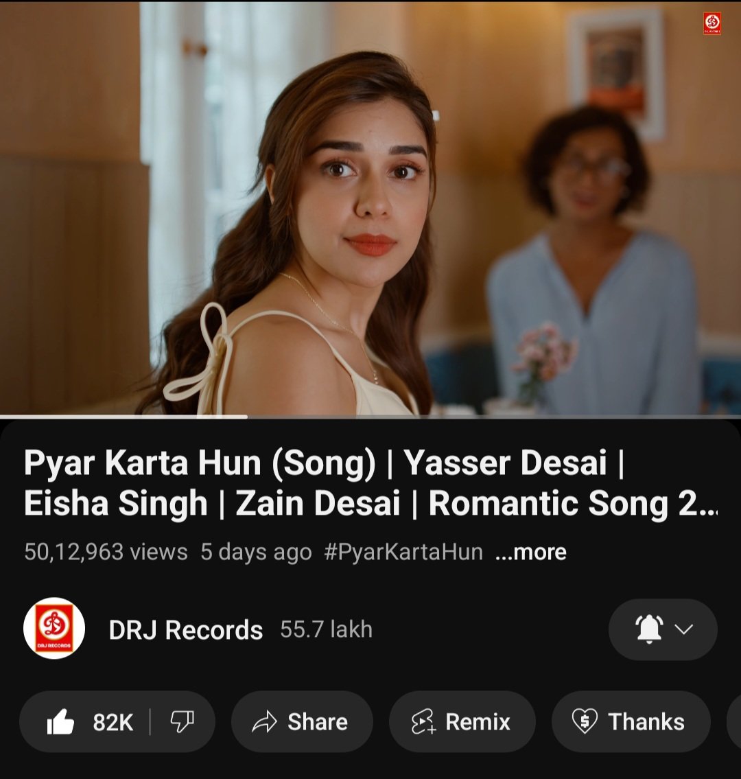 Abhi_Eisha's tweet photo. Congratulations guys 5 M complete #PyarKartaHun πππ₯
#EishaSingh #EishasTribe https://t.co/dylFKuOfuN