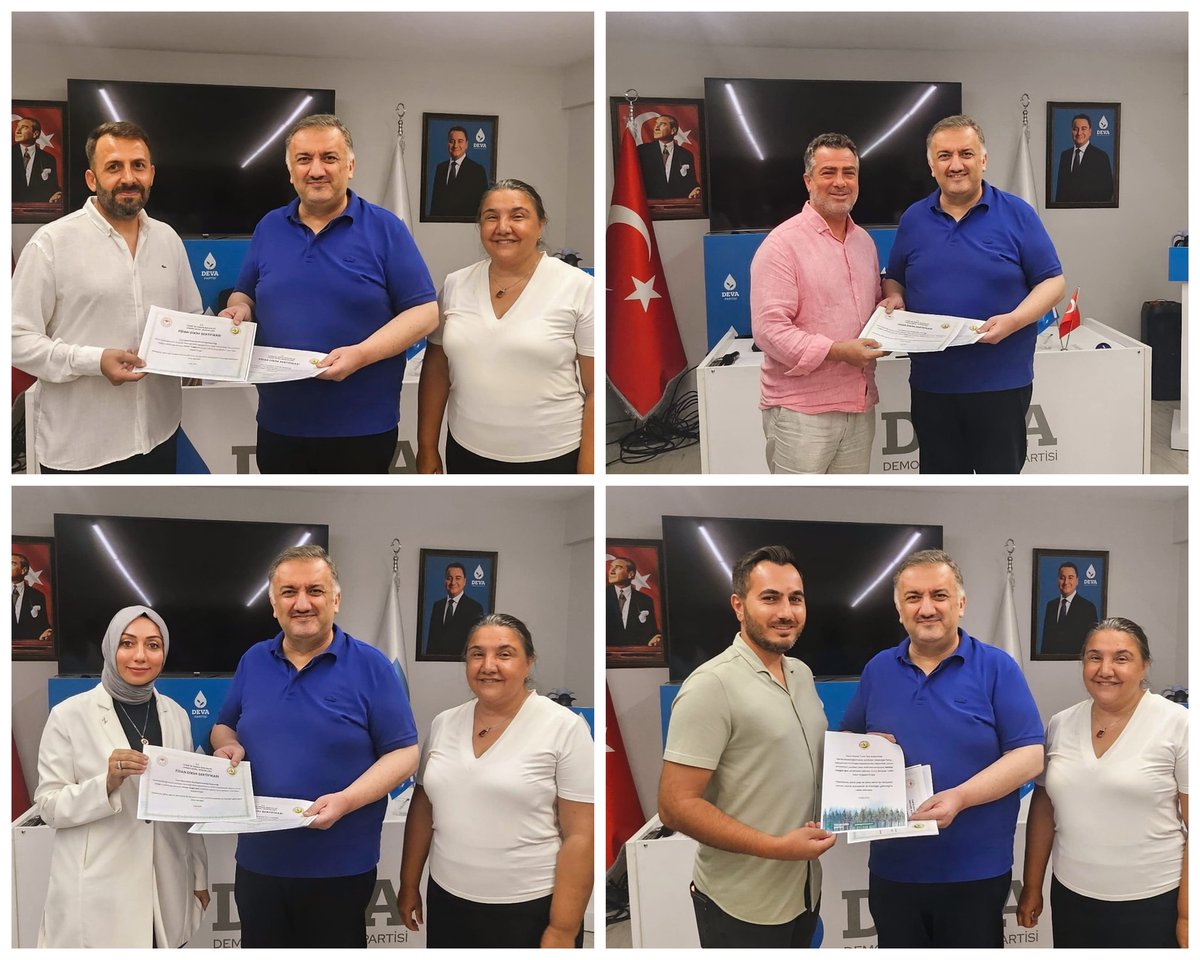 🌱 Bursa’daki orman yangını sonrası hem sahada yaptığı tespitler hem de her ilçe başkanımız ve şahsım adına gerçekleştirdiği fidan bağışı ile örnek bir duyarlılık sergileyen DEVA Partisi İstanbul İl Başkan Yardımcımız, Tarım, Enerji ve Ulaştırma Politikaları Başkanımız Sn. Saniye