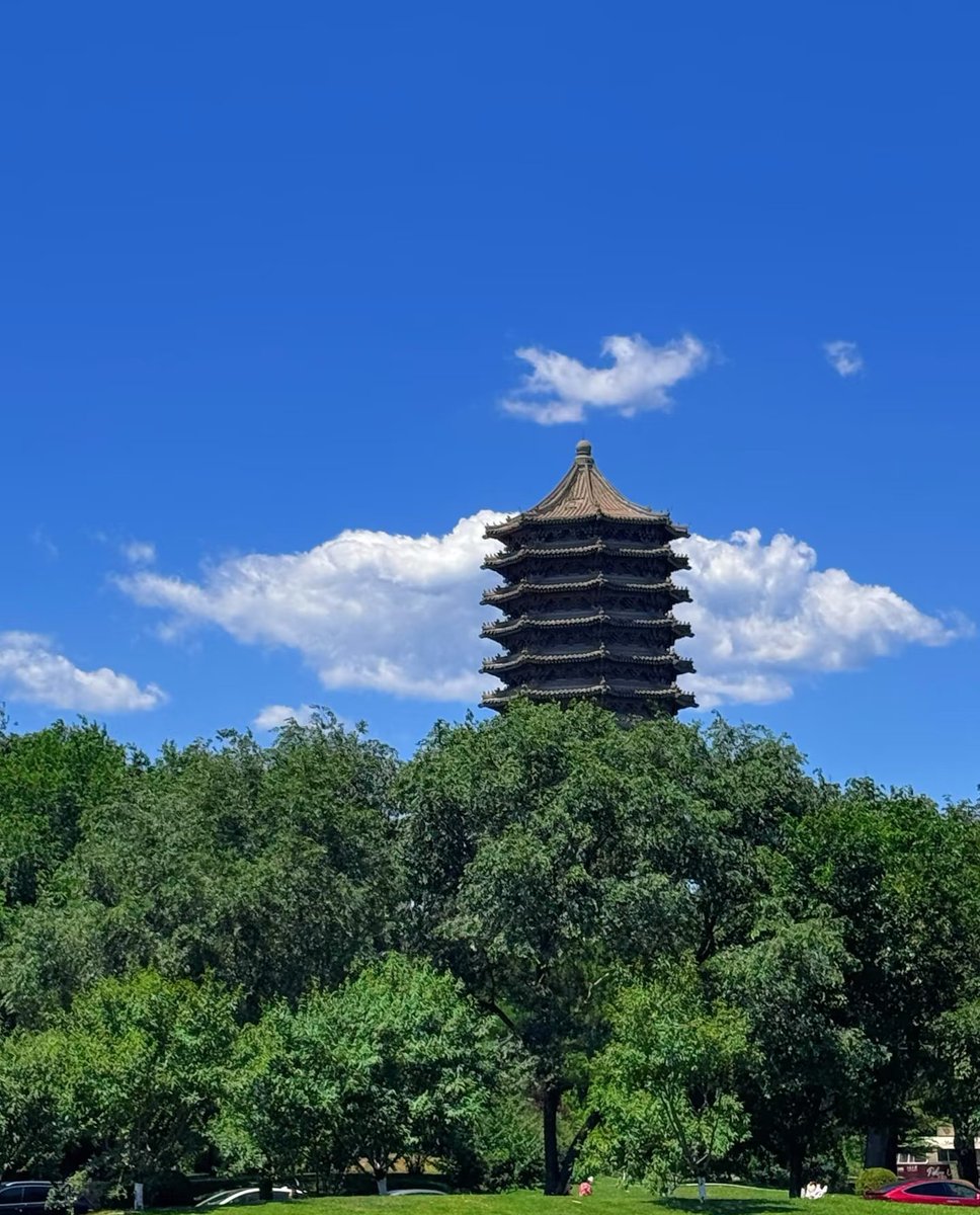 回学校的感觉真好，就是感觉快热毙了😭