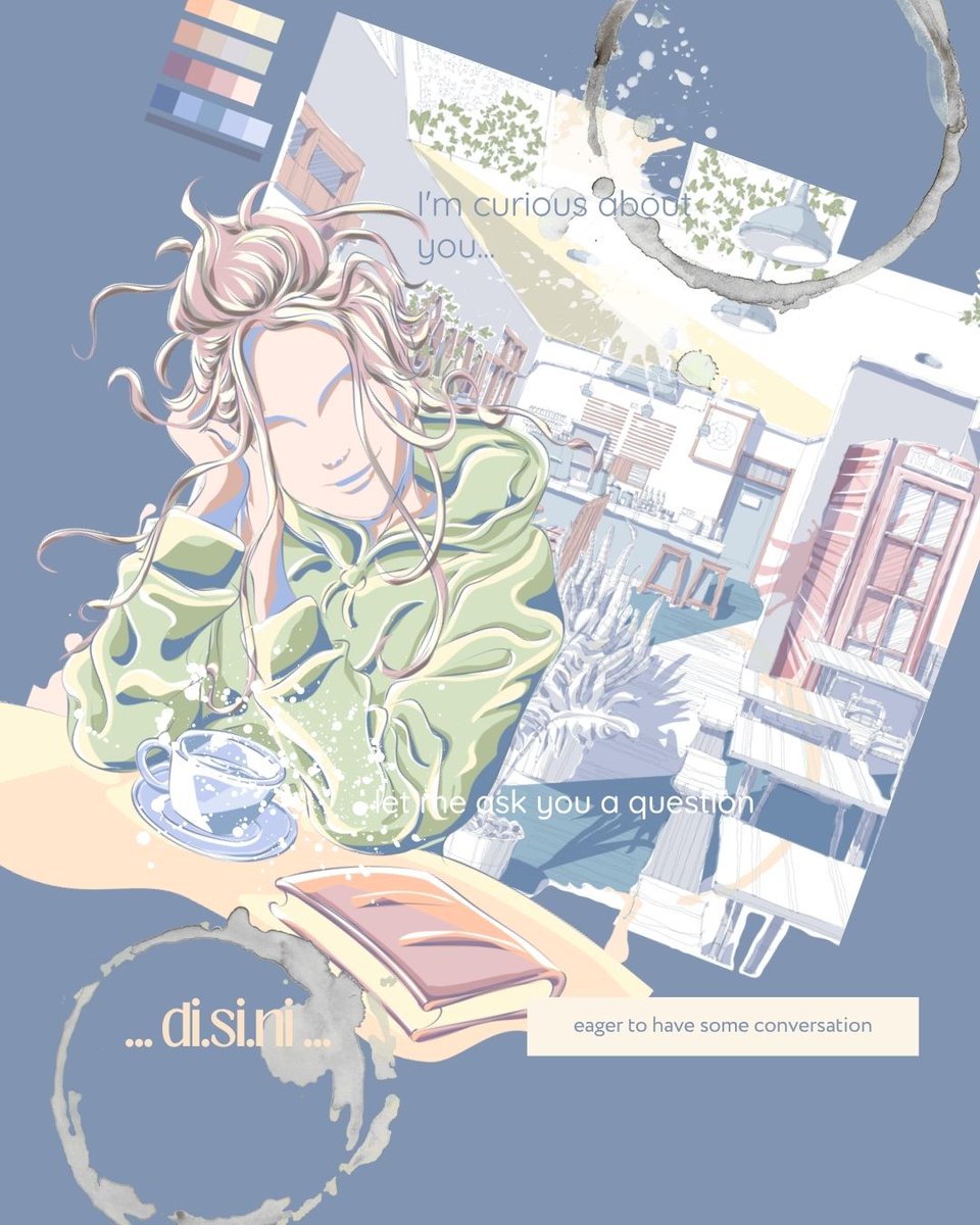 Wiedesignarch's tweet photo. Vector to one of my sketch #illustration #comics #fashion #coffeeshop #vector https://t.co/6KgRJfO14A
