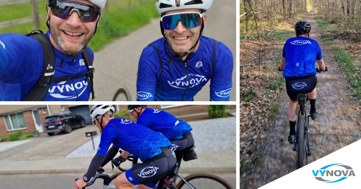 🚴‍♂️ Team spirit on two wheels!

Our Tessenderlo site's #Vynova Bike Team is rolling out in fresh new gear — looking sharp and riding strong!

Cycling together = connecting, staying fit, and having fun.