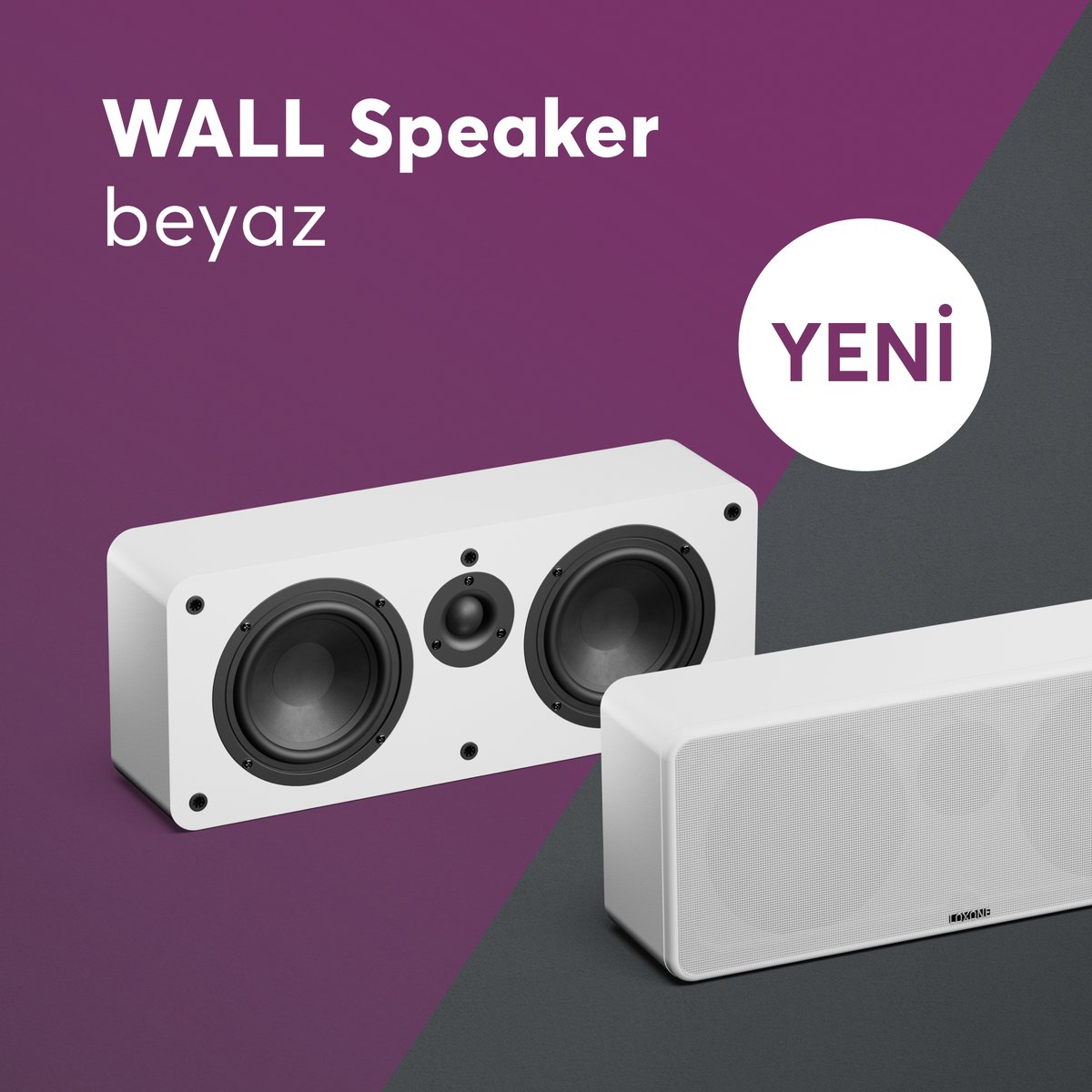 🔈 Sevilen Wall Speaker artık beyaz renkte! ⚪
Kolay montaj, güçlü bas, akıllı ses desteği ve yeni koruyucu ızgara tasarımıyla geliyor. 👌
_________
 Akıllı otomasyonla iş ve yaşamı iyileştiriyor ve basitleştiriyoruz.
#Loxonetr #akıllıev #otomasyon #hoparlör #ses #tasarım