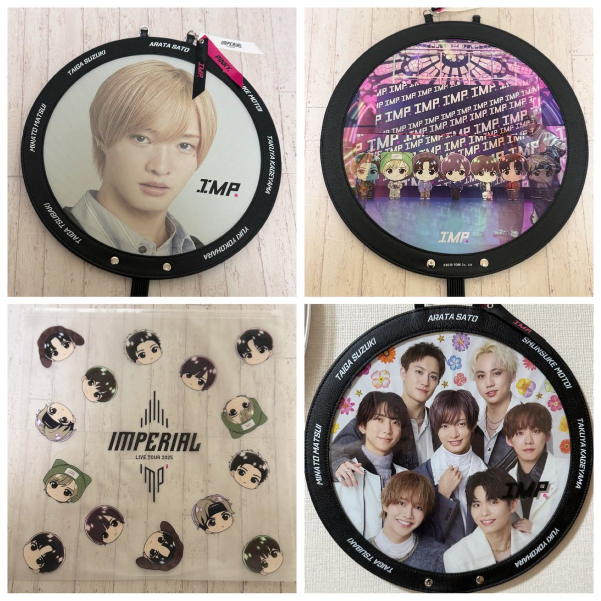 IMP. IMPERIAL LIVE TOUR 2025オリジナルうちわケース IMP. TOUR