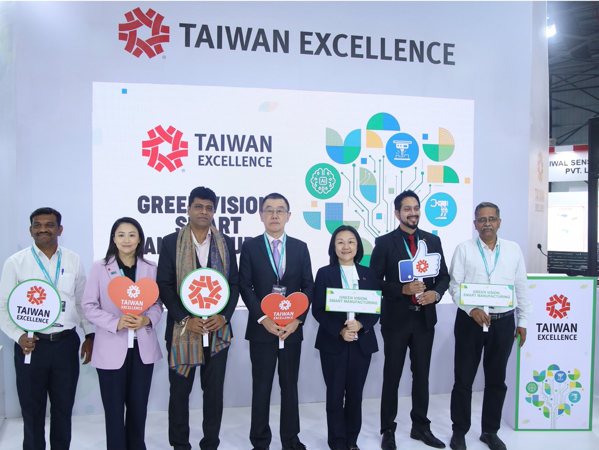 Manufacturing Today India (@mfrgtodayindia) on Twitter photo From AI robotics to precision machinery, <a href="/TAIWAN_BIKES/">taiwanexcellence.de</a> is redefining smart factories at Automation Expo India 2025. Read more here: tinyurl.com/bdhw46rs
#SmartManufacturing #AutomationExpo #TaiwanExcellence #MakeInIndia #Industry40 From AI robotics to precision machinery, <a href="/TAIWAN_BIKES/">taiwanexcellence.de</a> is redefining smart factories at Automation Expo India 2025. Read more here: tinyurl.com/bdhw46rs
#SmartManufacturing #AutomationExpo #TaiwanExcellence #MakeInIndia #Industry40
