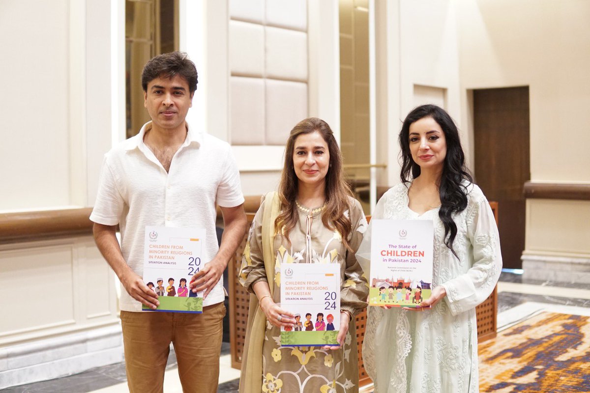 To mark National Minorities Day, NCRC launched two reports: The State of Children in Pakistan 2024 and Situation Analysis of Children from Minority Religions in Pakistan. The event brought together officials, civil society, artists, and development partners to address challenges