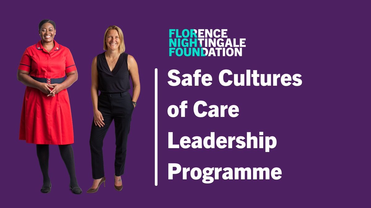 🔎In case you missed it! Our 3-day residential programme 'Safe Cultures of Care' supports Band 7+ nurses &amp; midwives to build and lead safer, more supportive workplace cultures. Learn more and book your place on our website at tinyurl.com/4uhr4mks