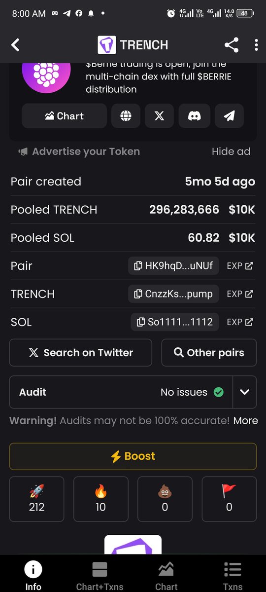 orziakin's tweet image. Dont sleep on this. This is a long term project with marketcap of 35k$ . This is a possible x100. Running to millions cap is sure because it has a unique usecaces with doxxed team #TRENCH

CA: CnzzKsMSRG3Et4X6L8bkxdXMUgoGJnKn6Gq6FrWNpump

#LINOS #FAPCOIN #TRENCH