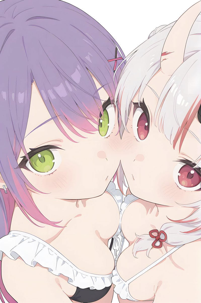 pandosuto's tweet photo. とわ&amp;あやめ

#ホロライブ #AIart https://t.co/qHssgjjpj8