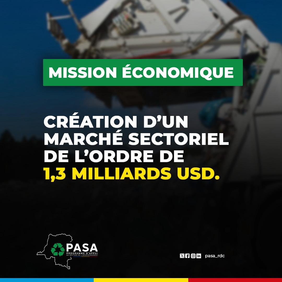 Pasa_rdc's tweet image. Le @pasa_rdc (Programme d’Appui au Secteur de l’Assainissement) est une initiative stratégique pour transformer durablement le secteur de l’assainissement en RDC. @gedeon_otshudi