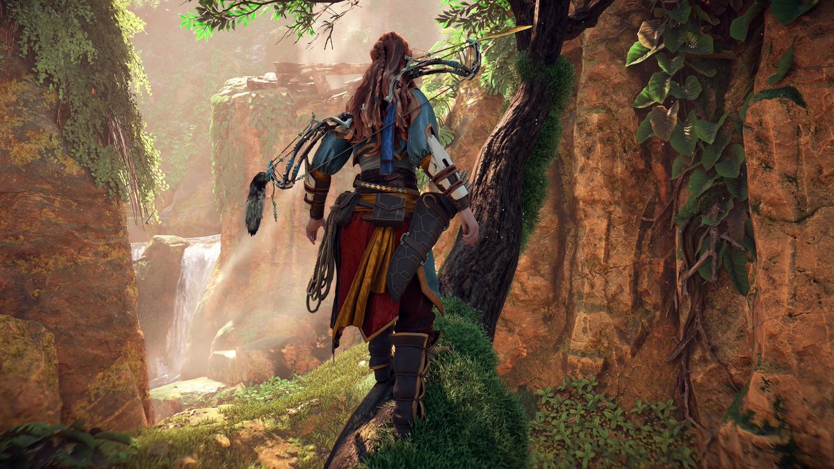 Chilling on trees 🌳 
#BeyondTheHorizon 
#HorizonZeroDawnRemastered 
#WIGVP #VPWorld #VPHiddenGems
