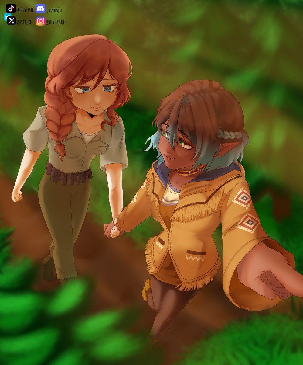 Psst_Jei's tweet image. completed commission drop!!1!11!!1 Feel free to dm me for a commission! &amp;lt;3