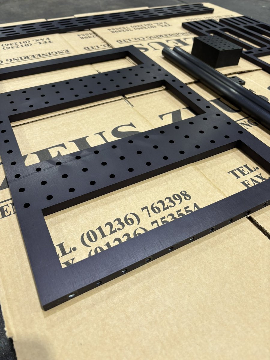 Group_AGZ's tweet photo. All components were manufactured from 6061 aluminium alloy, machined at Zeus Engineering and Anodised Matt Black by Able Platers. 

If you are interested in our CNC machining or manufacturing services, please feel free to reach out to us at your convenience.
@ScotEngineering https://t.co/of0aExyuZt