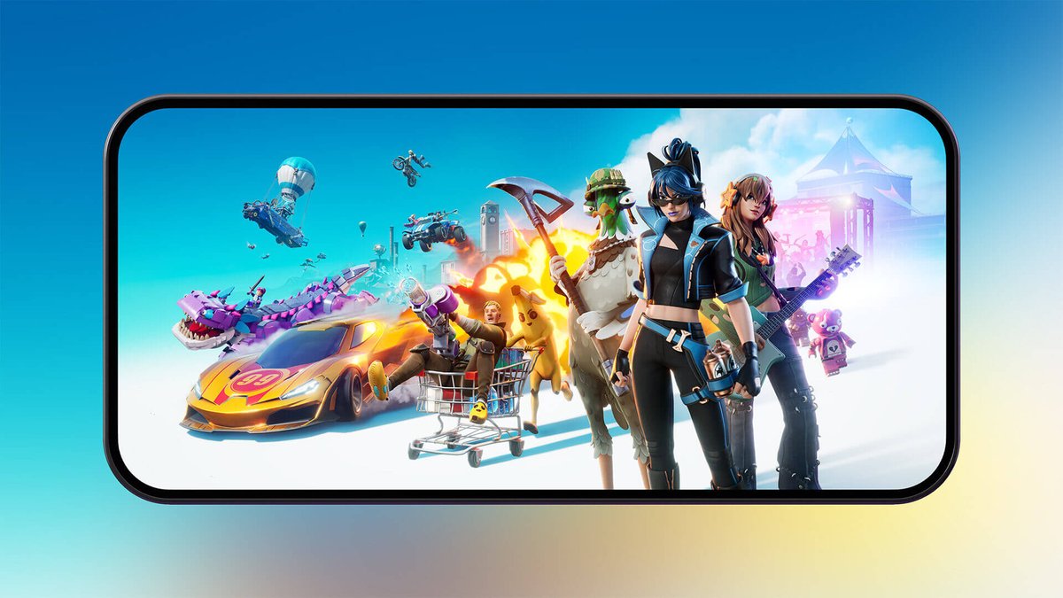 oxxide_'s tweet photo. Fortnite will RETURN to iOS in Australia via the Epic Games Store Soon! 

A federal judge just found that Apple and Google both engaged in anti-competitive conduct! Another HUGE Win for Epic Games! 🎉🎉

#fortnite #epicgames https://t.co/ERIRihrFpq