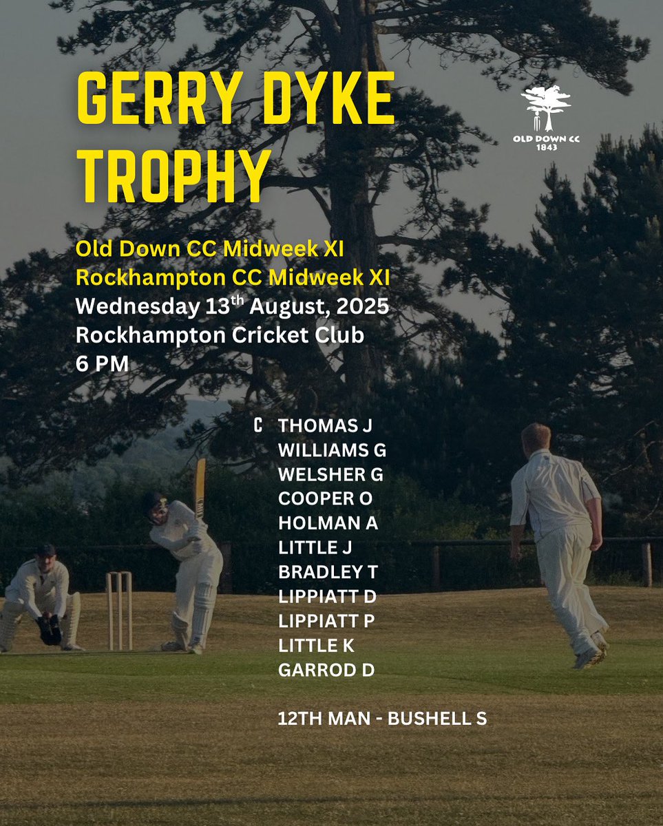 Tomorrow! 🏏 #UpTheDown