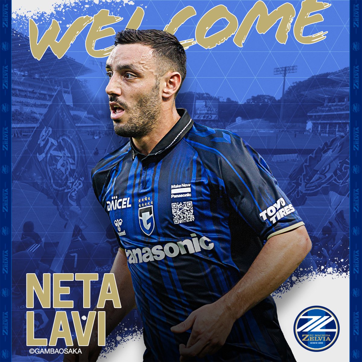 𝐖𝐄𝐋𝐂𝐎𝐌𝐄 𝐭𝐨 𝐙𝐄𝐋𝐕𝐈𝐀🎉💙 ＼ この度、 #ガンバ大阪 の