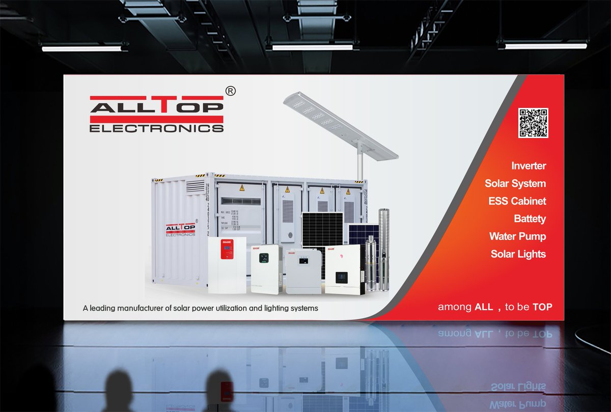 Alltoplighting8's tweet image. Grow your business 🌞
Partner with ALLTOP now.
#ALLTOP #SolarLighting #Energysystem #DistributorWanted #ALLTOPLighting #SolarSolutions #JoinUs alltopgroup.com