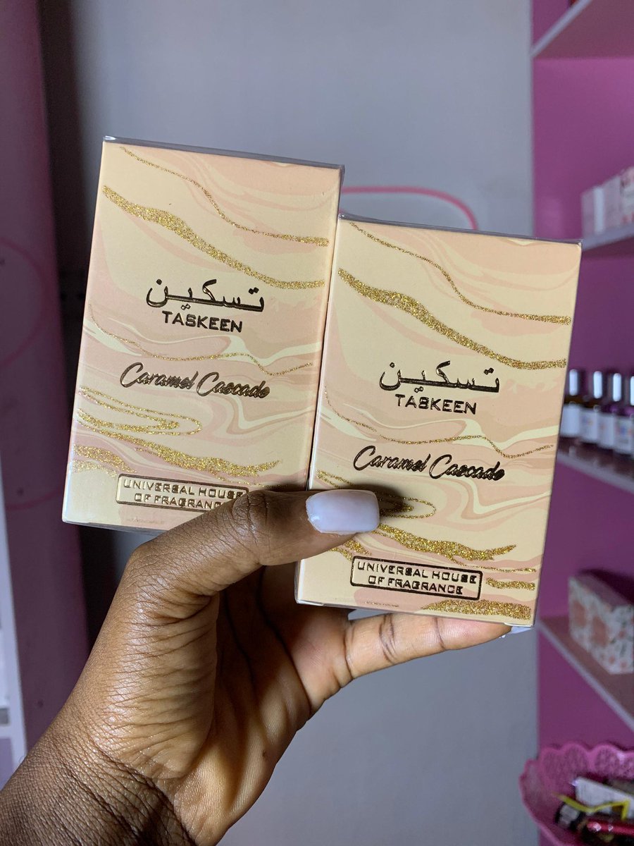 ByDeraskincare's tweet photo. 100ml yara by lattafa - 27,000
50ml taskeen caramel - 7,500 
30ml khamrah by Paris avenue - 5,500 https://t.co/gJEStuUNWG