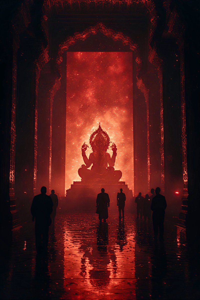 Ganesha Temple 14,000 ACE 

#AIart