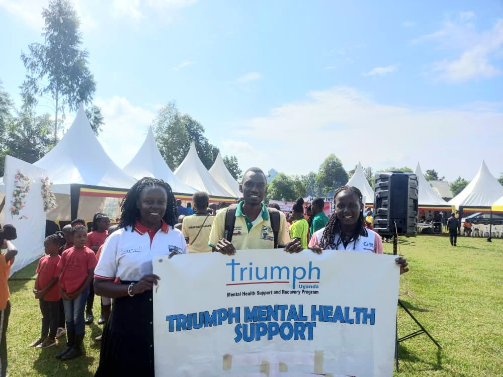 triumph_uganda's tweet photo. Today, we join the world in commemorating International Youth Day! This year's theme, "Local Youth Actions for the SDGs and Beyond," perfectly highlights the work our TRIUMPH youth who live with  psychosocial disabilities are doing in the community and creating meaningful change. https://t.co/OgLQb1Ozra