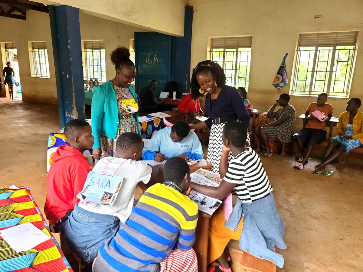 triumph_uganda's tweet photo. Today, we join the world in commemorating International Youth Day! This year's theme, "Local Youth Actions for the SDGs and Beyond," perfectly highlights the work our TRIUMPH youth who live with  psychosocial disabilities are doing in the community and creating meaningful change. https://t.co/OgLQb1Ozra