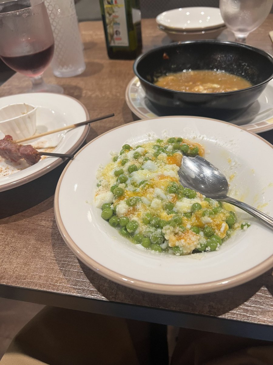 nasutanaka's tweet photo. 初サイゼ呑み安くてうまくてハマりそう https://t.co/4WqhWncaKa