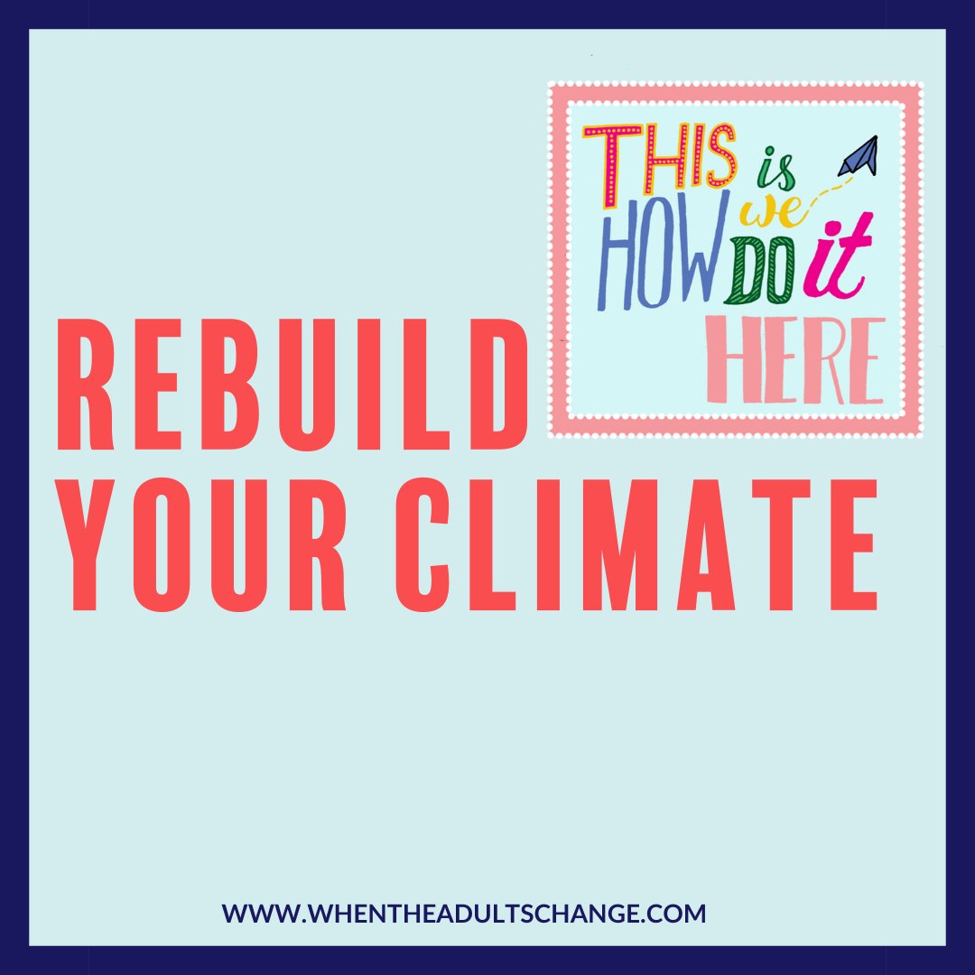 Start the new school/college year with a positive climate that is inclusive and supportive for all. Speak to Charlotte about how we can help you to make this happen. Email Charlotte@Whentheadultschange.com to book a call in #EduTwitter