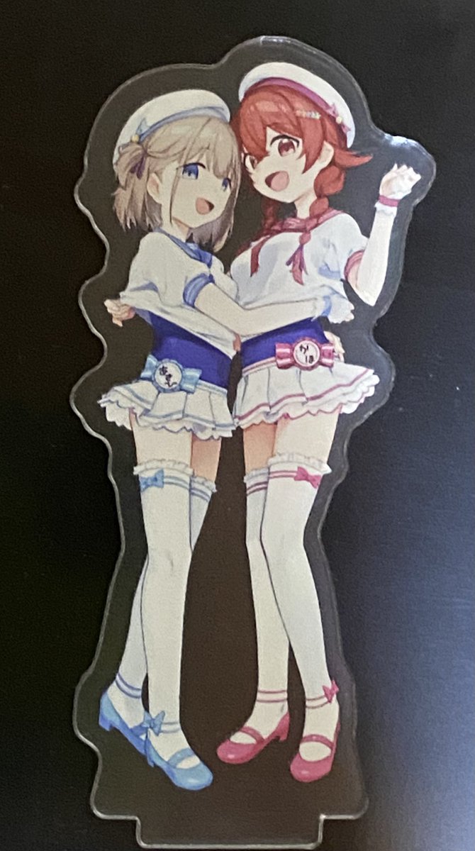 アクスタ届いたのでスペースに頒布物はあります! 