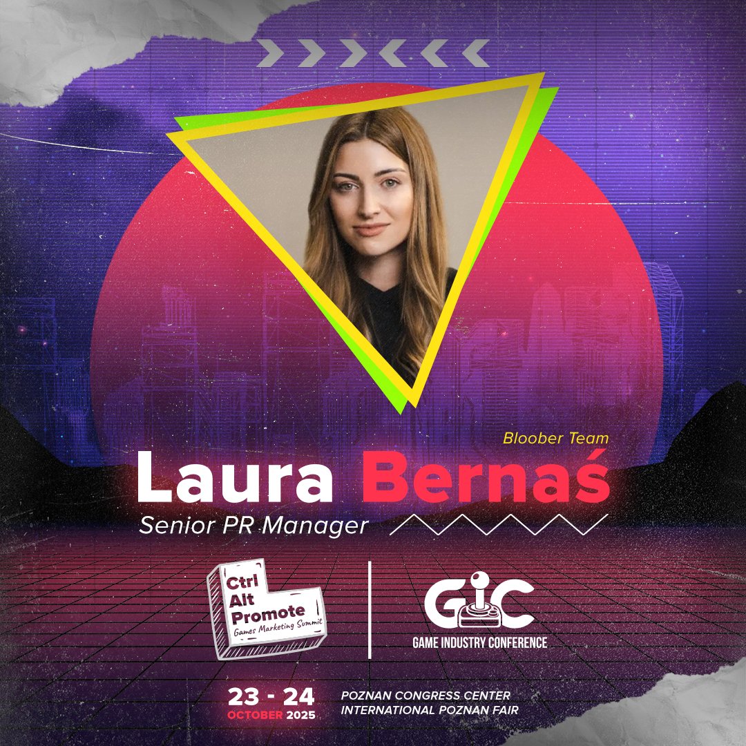 Game Industry Conference (@gdcon) on Twitter photo ๐ Letโs introduce our next members of the Program Board โ the minds shaping the agenda of the Ctrl + Alt + Promote - Marketing summit at #GIC2025. Known for growing huge communities, launching award-winning games, and forecasting upcoming market trends.
๐ <a href="/LauraaBernas/">Laura Bernas</a> from ๐ Letโs introduce our next members of the Program Board โ the minds shaping the agenda of the Ctrl + Alt + Promote - Marketing summit at #GIC2025. Known for growing huge communities, launching award-winning games, and forecasting upcoming market trends.
๐ <a href="/LauraaBernas/">Laura Bernas</a> from