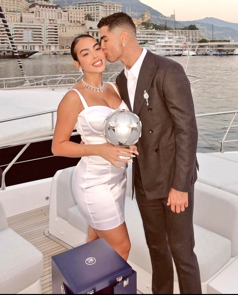 She said Yes.

Cristiano Ronaldo has finally proposed to his longtime girlfriend, Georgina Rodríguez and they are now officially engaged. 
Georgina can start organising her wedding now.
I wish the couple the very best.