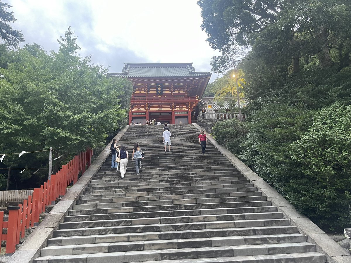 デートの下見に鎌倉。