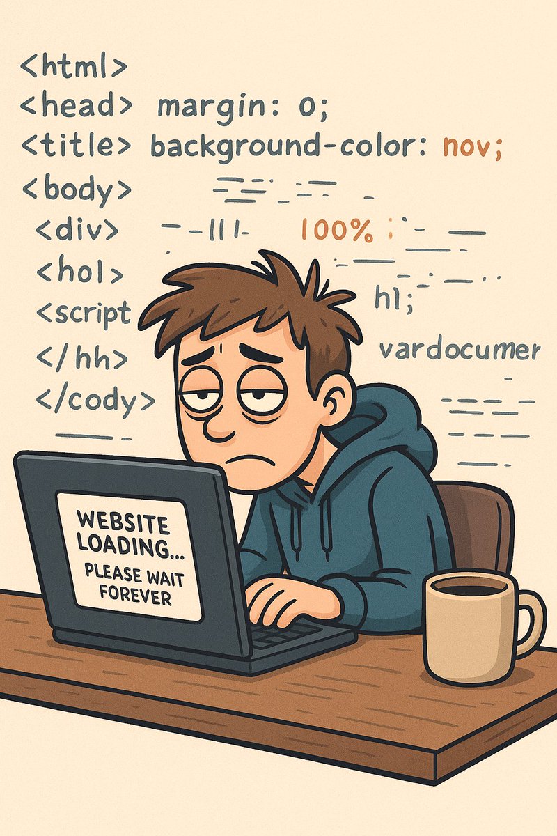 Avni2o07's tweet image. Just finished learning HTML, CSS, and JavaScript officially certified to build websites that almost look like the designs and sometimes actually work. #CodeLife #WebDevStruggles