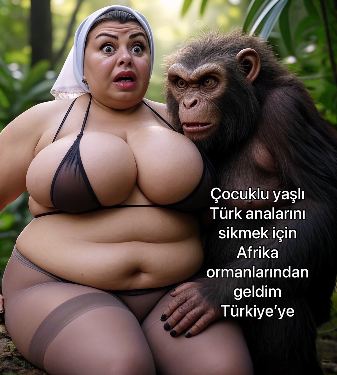 Maymunlar Türk analarımıza gözünü dikerse neler olucak hiç düşündünüz mü? 

#ensestpaylasım #ensestanne #maymun