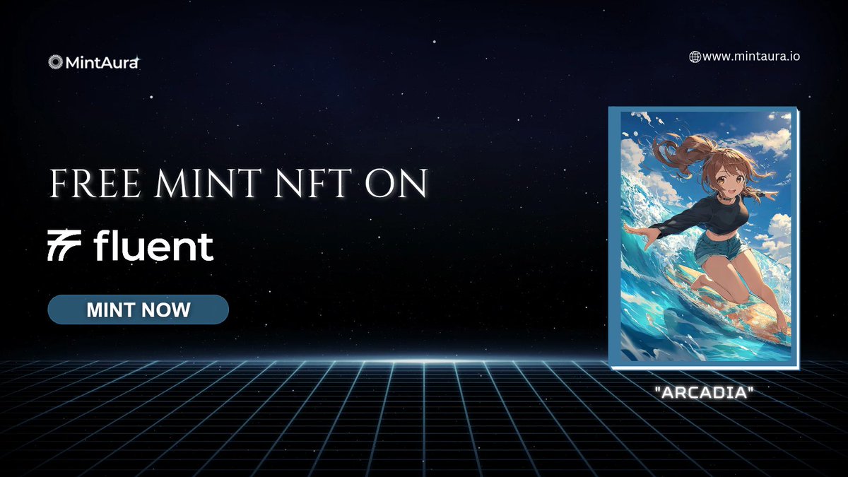 Free Mint NFT On Fluent Testnet

🔗 Arcadia: mintaura.io/arcadia

Experience Unlimited Mint Access 🔥

Retweet &amp; Comment Wallet Address 🎁